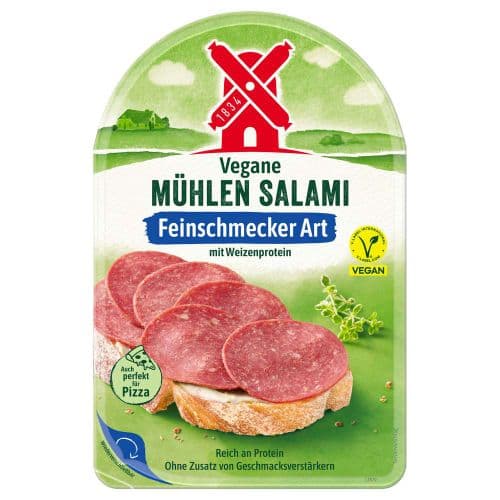 Rügenwalder Mühle - Vegane Mühlen Salami Feinschmecker Art